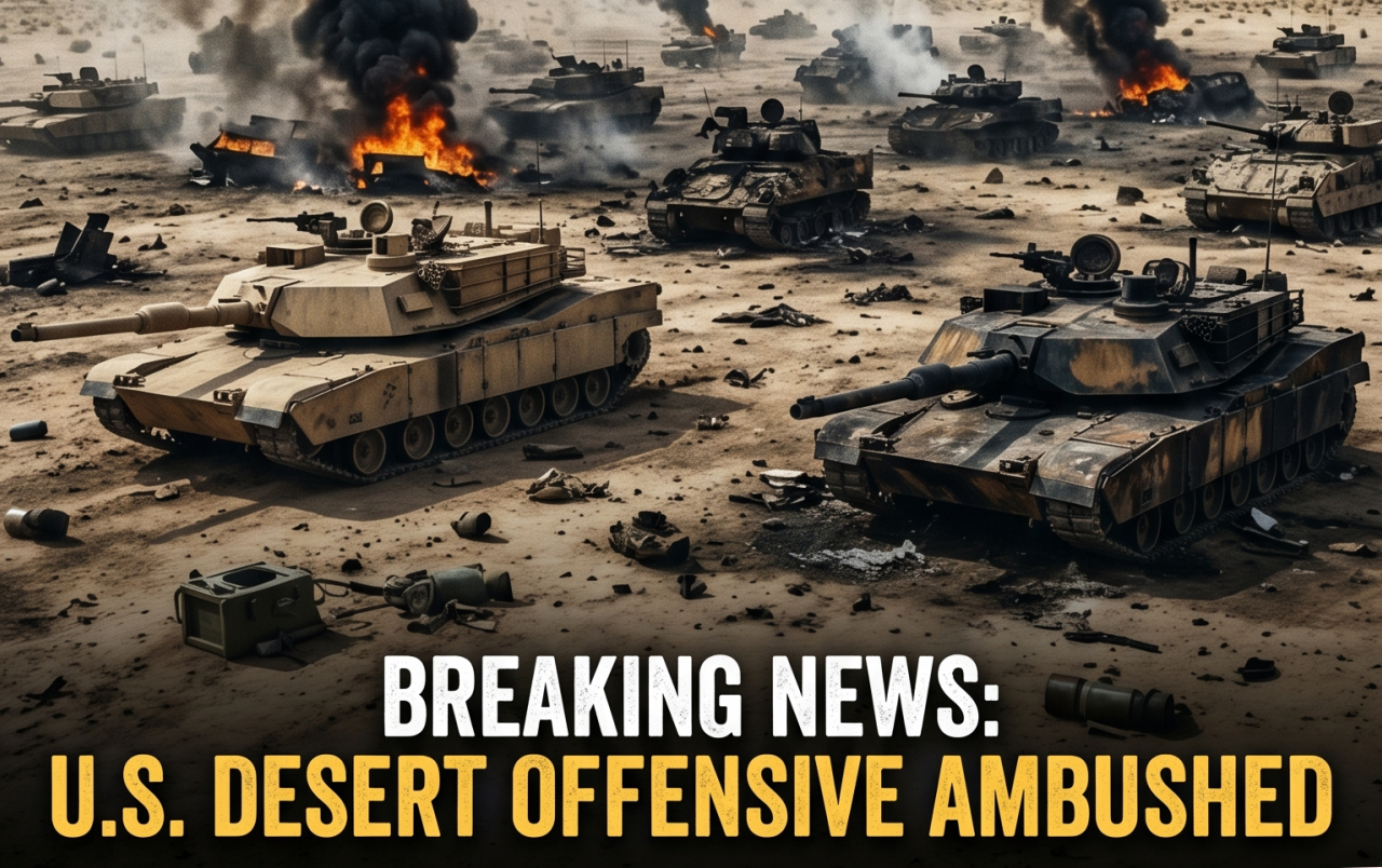 Today, April 17th, the US ground offensive was crushed. Thousands of soldiers did not survive?